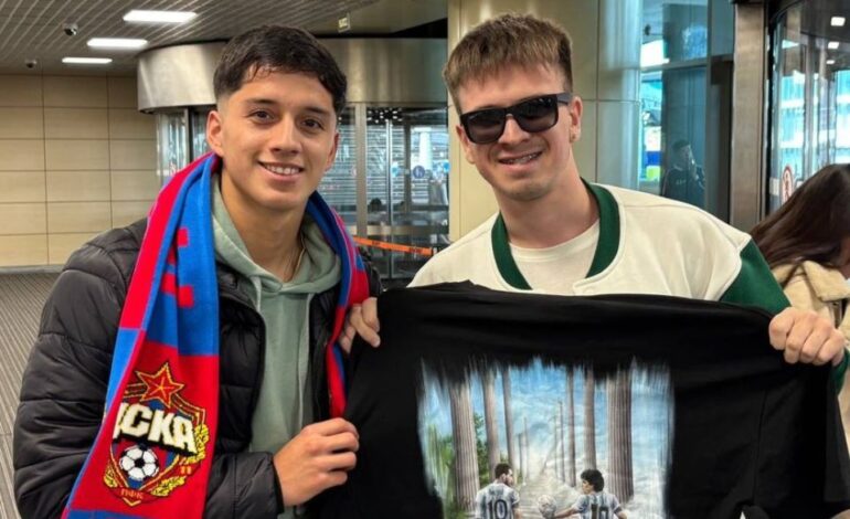 Lionel Verde ya se encuentra en Moscú para sumarse al CSKA