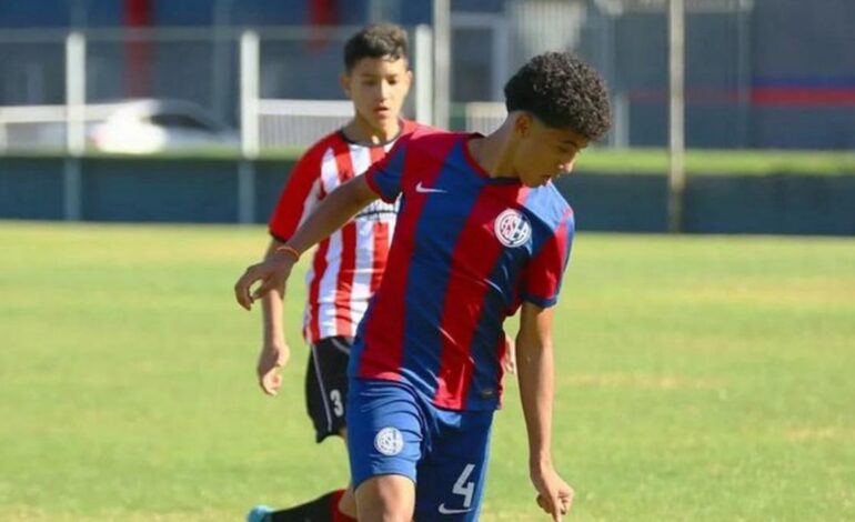 Conmoción en San Lorenzo por la muerte de un jugador juvenil