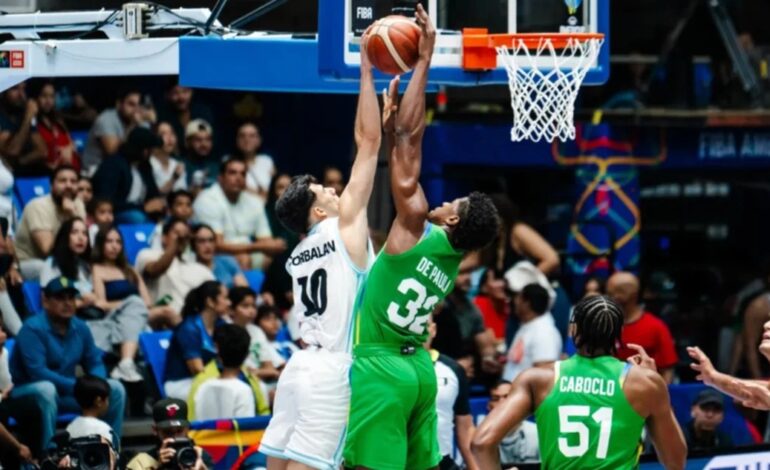 AmeriCup 2025: Argentina perdió la final ante Brasil por 83 a 73
