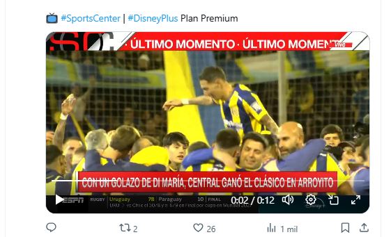 CUATRO VIDEOS de DI MARÍA EN ANDAS, las POSTALES de la EMOCIÓN y la CARITA de FABBIANI en el GOLAZO