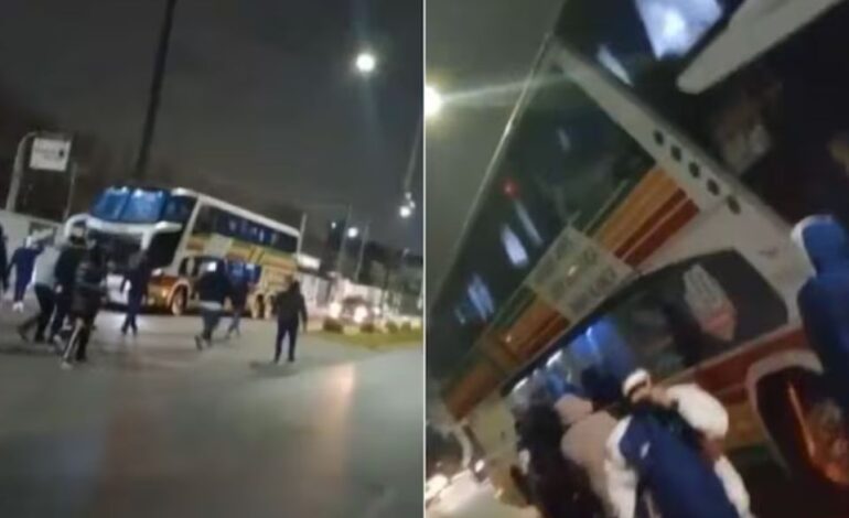 El plantel de Quilmes fue atacado a piedrazos tras perder contra Los Andes
