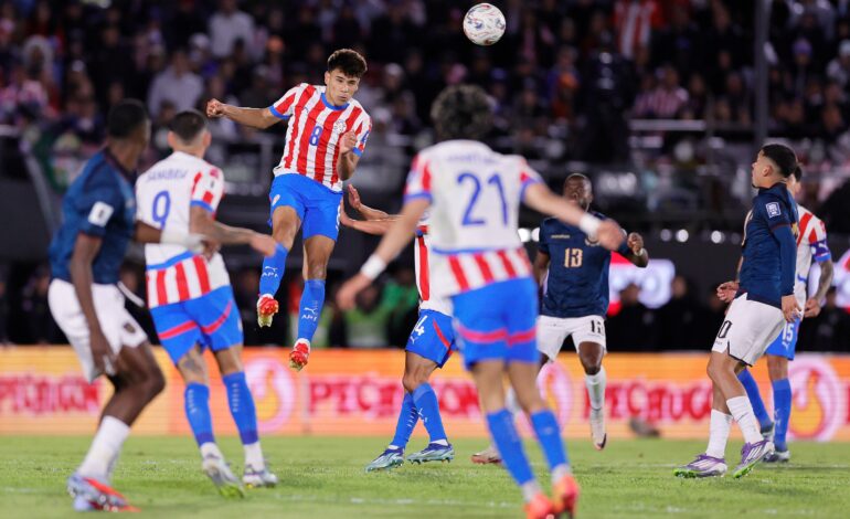 Tras 15 años de espera, Paraguay empató con Ecuador por las Eliminatorias y se clasificó al Mundial 2026