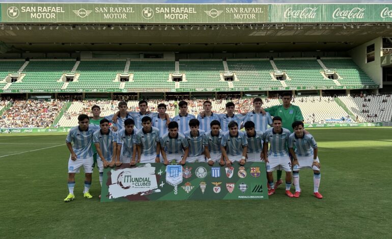 Racing le ganó a Real Madrid un partido histórico y está en la final del Mundial Sub-18