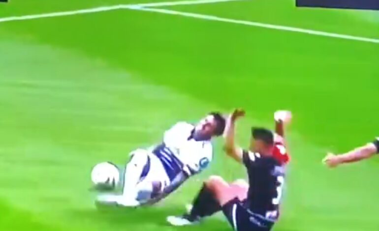 VIDEO: EL IMPRESENTABLE PENAL QUE HIZO CASTET para el 1-0, cae Colón en Caseros
