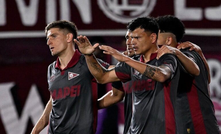 Con uno menos, Lanús triunfó ante Independiente Rivadavia en la Fortaleza
