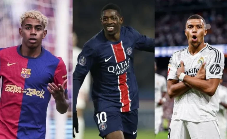 Los máximos candidatos a ganar el Balón de Oro 2025
