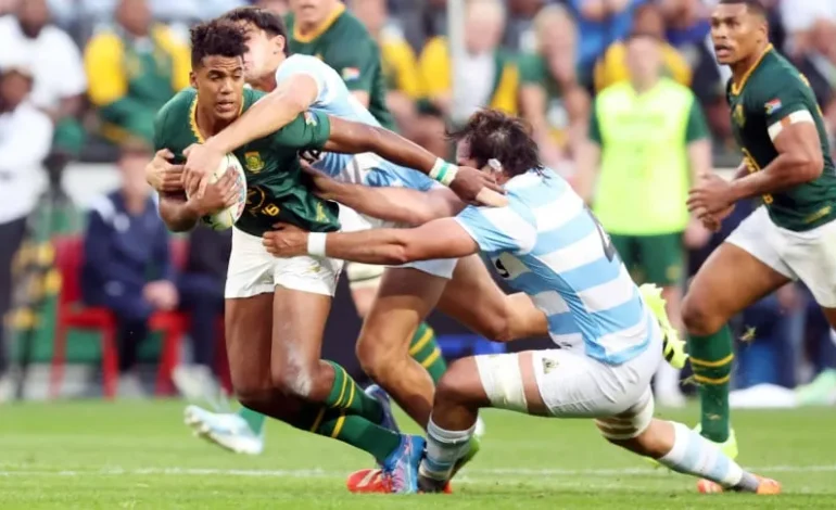 Sudáfrica arrolló a Los Pumas y los dejó sin chances en el Rugby Championship