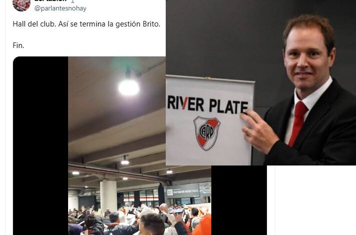 VIDEO: ASÍ LOS SOCIOS DE RIVER reprobaron este PÉSIMO MOMENTO y la Gestión de BRITO