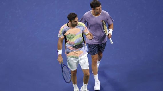 En una épica final, Zeballos y Granollers levantaron match points y se consagraron campeones del US Open