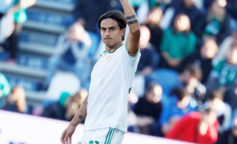Dybala volvió a marcar para darle el triunfo a la Roma