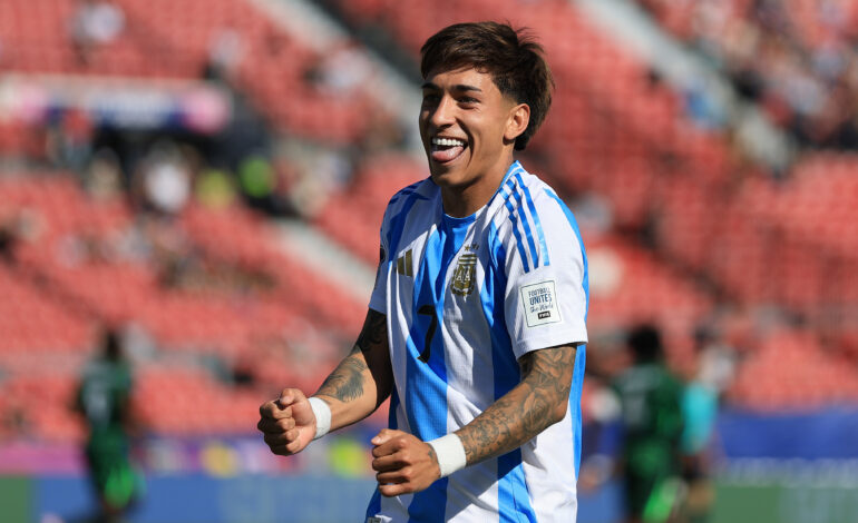 Argentina APLASTÓ a Nigeria y está en CUARTOS DE FINAL del Mundial Sub-20