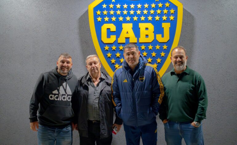 Con Luciani a la cabeza, Utrera y Somaglia, Sangre de Campeones se reunió con JUAN ROMÁN RIQUELME