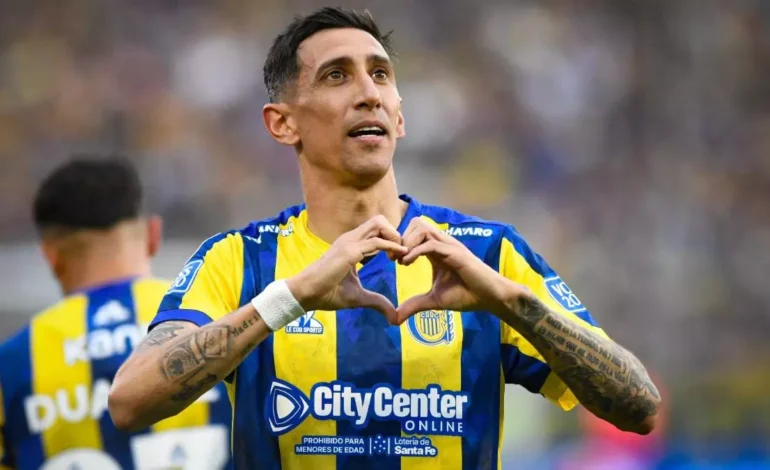 Di María está encendido en Central y las redes y  muchos periodistas quieren su vuelta a la Selección