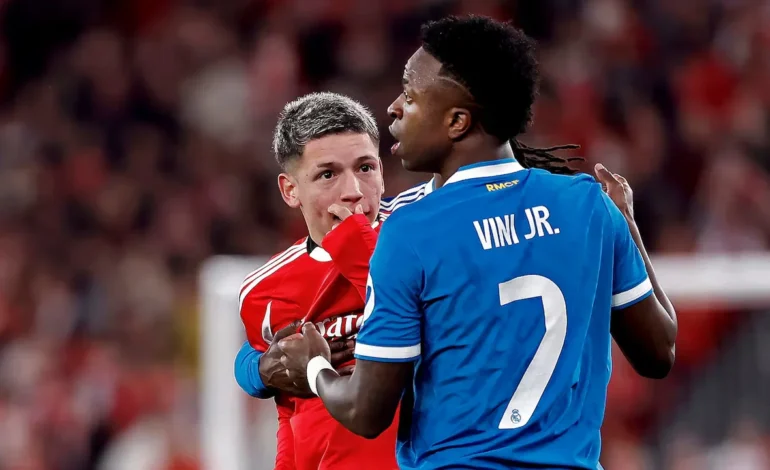 Prestianni fue suspendido provisionalmente por la UEFA tras la denuncia de Vinicius por racismo