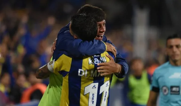 Central vs Barracas: el golazo de Di María y una postal inolvidable para un alcanzapelotas Canalla