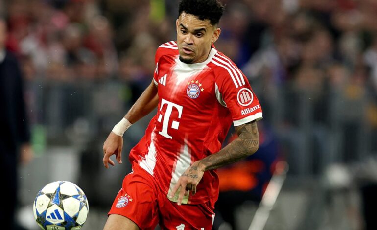 Luis Díaz brilló con un triplete en la goleada del Bayern ante Hoffenheim