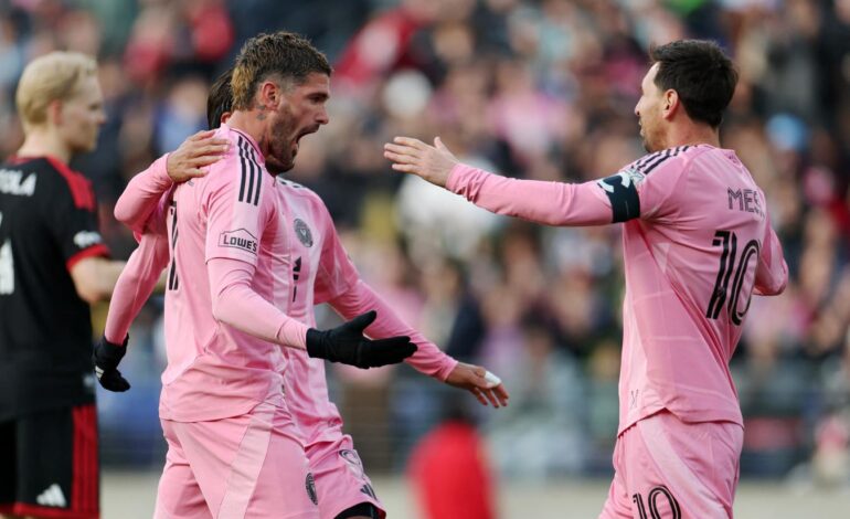 VIDEOS | Sociedad mundialista en la MLS: Goles de De Paul y Messi para el Inter Miami