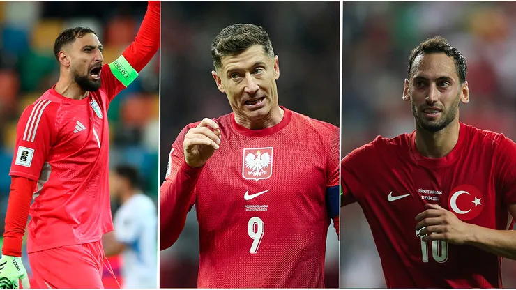 Las 15 figuras que pueden quedarse afuera del Mundial en el Repechaje UEFA este jueves