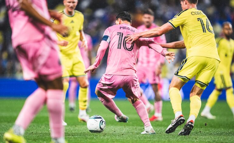 Inter Miami empató con Nashville y Messi deberá esperar para los 900 goles