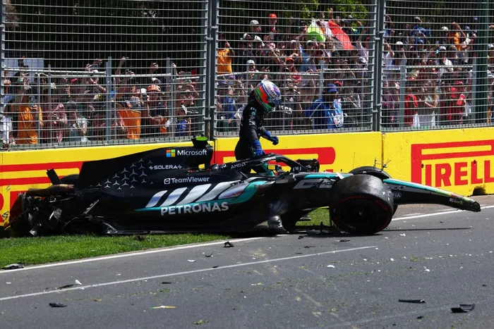 DURISIMO choque de Antonelli sobre el cierre de la FP3