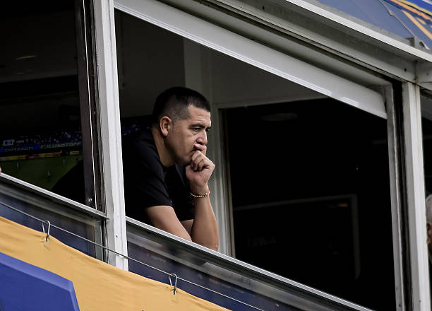 La DELEGACIÓN de Boca que viajó a Paraguay para el sorteo de la Copa Libertadores