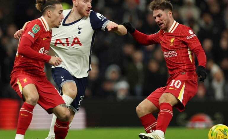  Asistencia de lujo y sabor amargo: El Liverpool de Mac Allister no pudo aguantar ante Tottenham de Cuti Romero