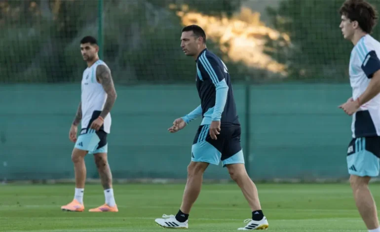 Scaloni define el equipo para jugar frente a Islandia ¿Juega Messi?
