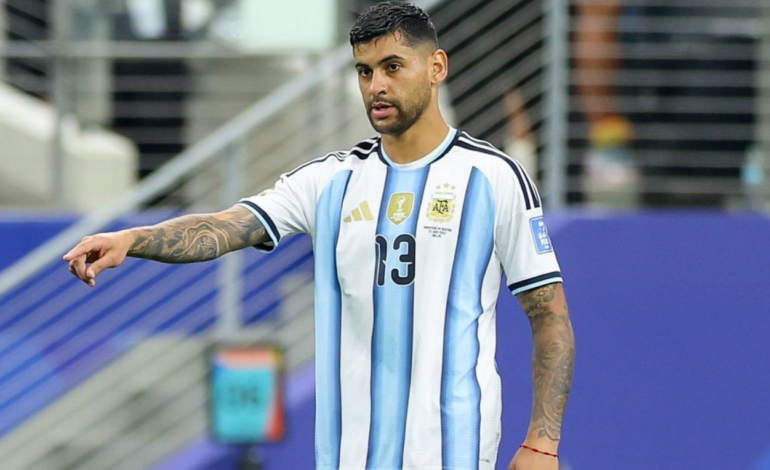 Alarma en la Selección: Cuti Romero sufrió un golpe en la rodilla y se realiza estudios
