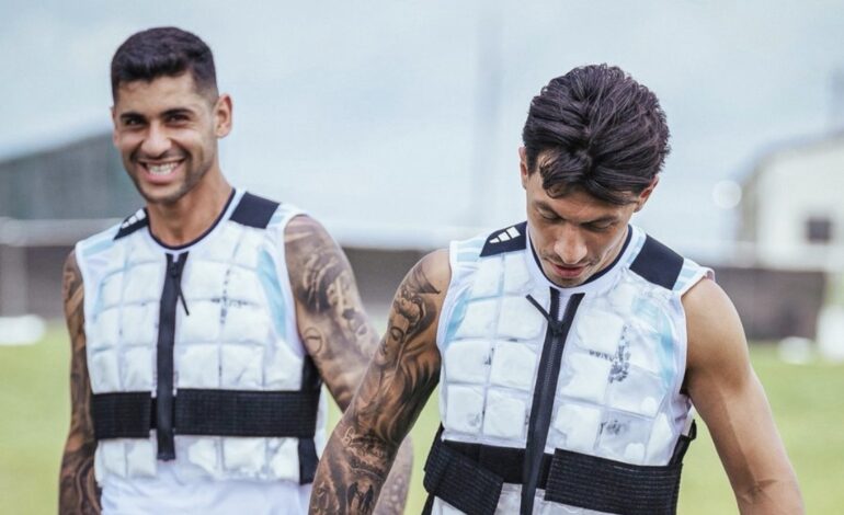 La Selección Argentina combate el calor extremo en Kansas con tecnología de Fórmula 1