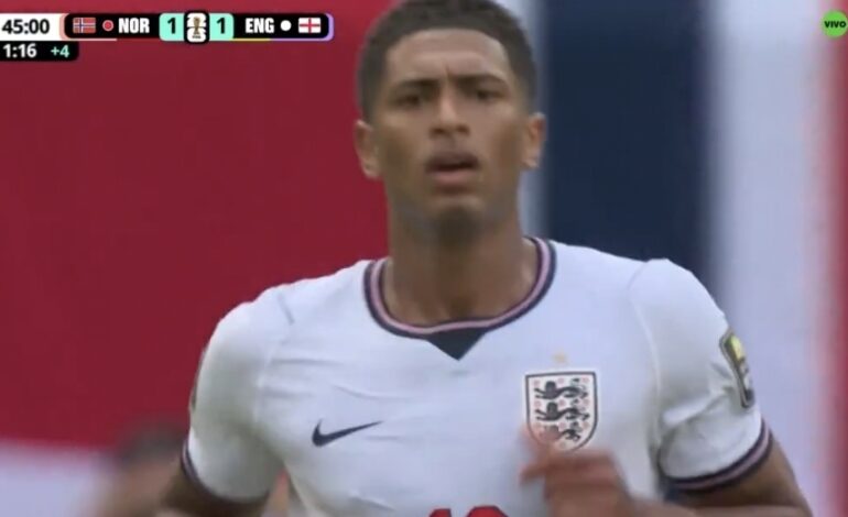 VIDEO | ¡HAY PARTIDO EN MIAMI! Bellingham rescata a Inglaterra ante Noruega