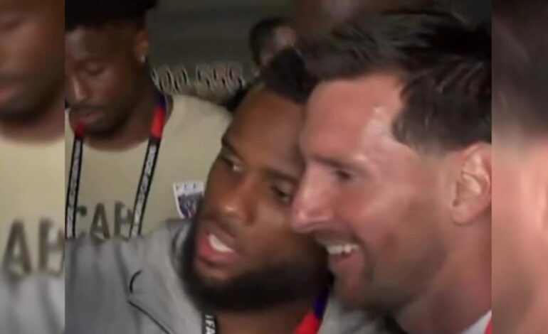 «Adentro de la cancha me cagan a patadas»: las bromas y el noble gesto de Messi con los jugadores de Cabo Verde