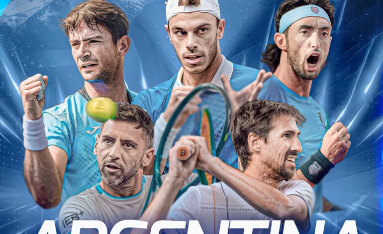 Argentina tiene equipo confirmado para enfrentar a Turquía por la Copa Davis