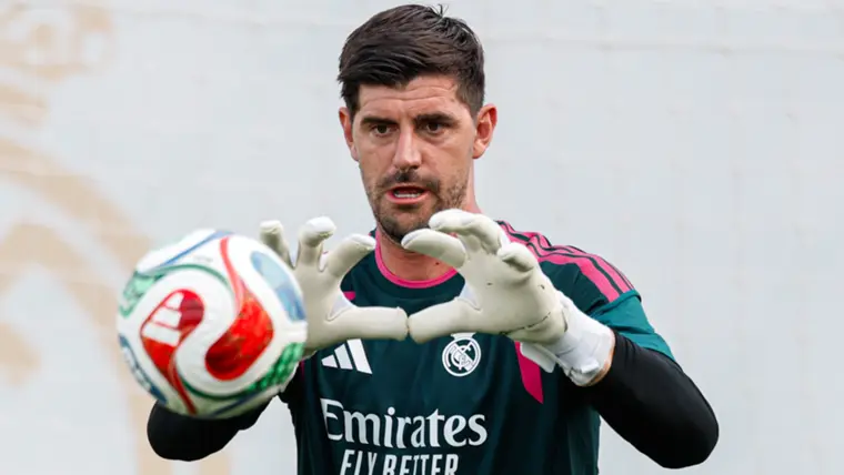 Courtois se pierde el clásico entre Barcelona y Real Madrid por un cuadro gripal