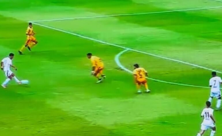 ¿FUE OFFSIDE?: el gol anulado a Colón ante Mitre (SDE)